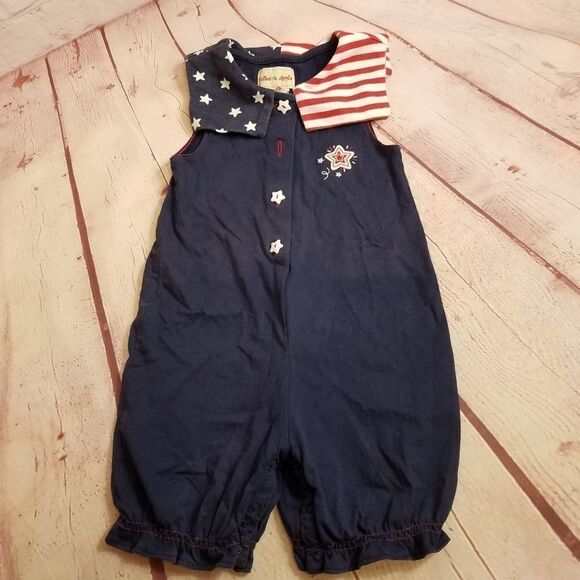 Toffee Apple patriotic romper 18 months - Picture 1 of 3